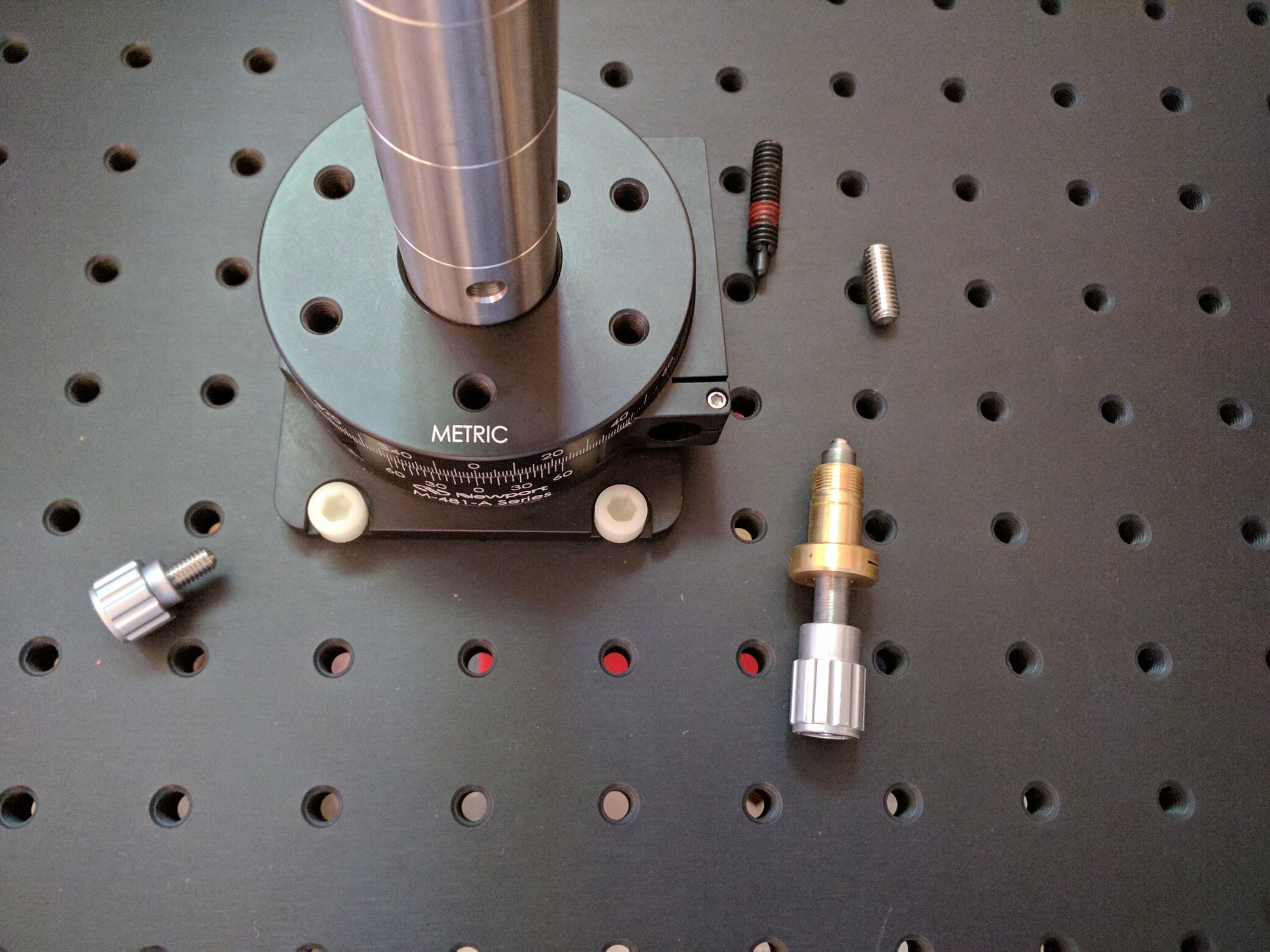 Rotation stage ferrous parts